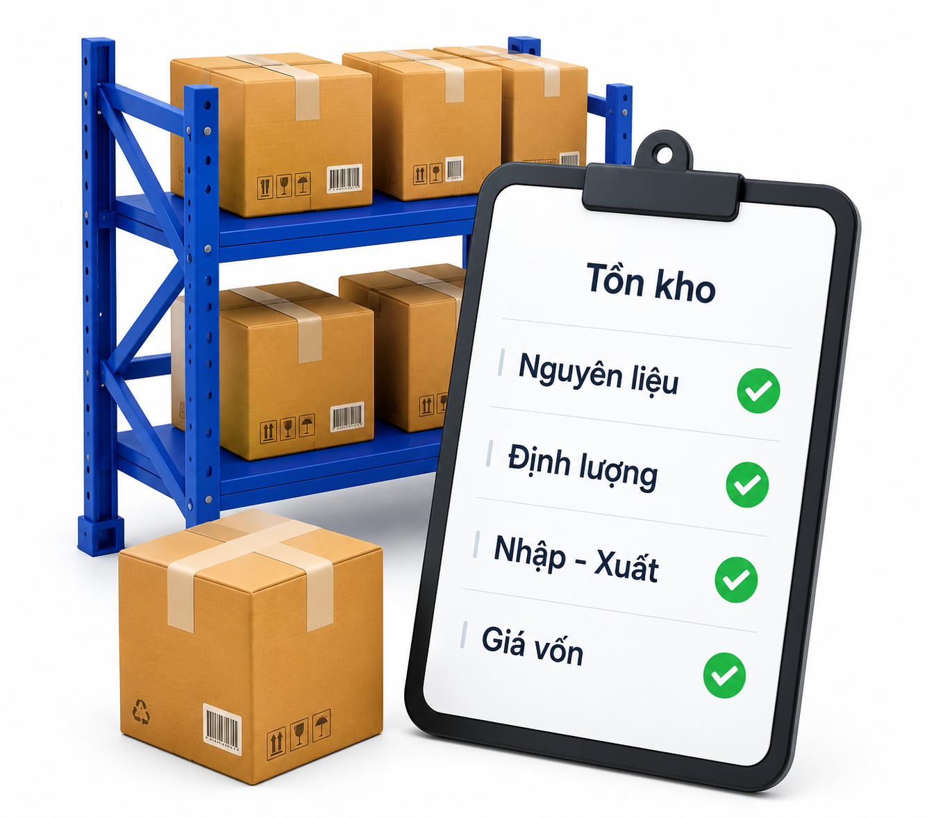 Tồn kho & giá vốn rõ ràng